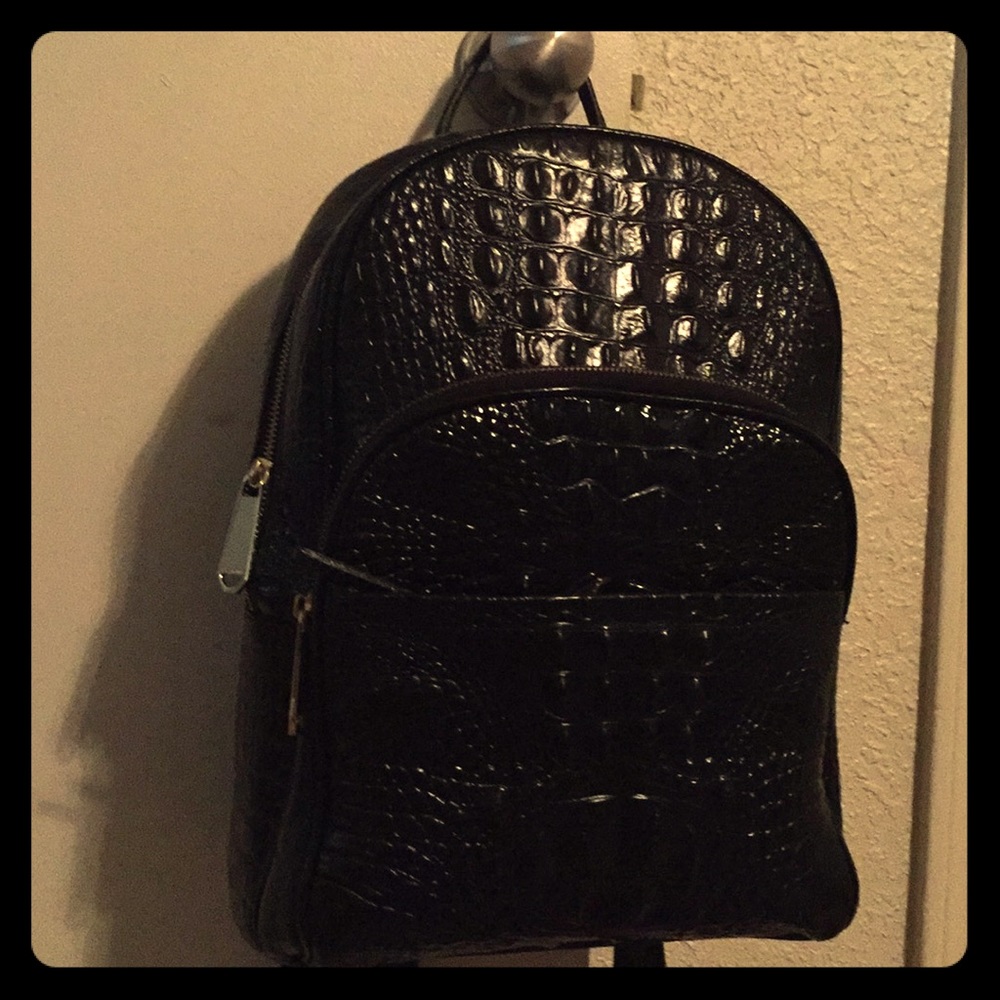 Brahmin Black Backpack